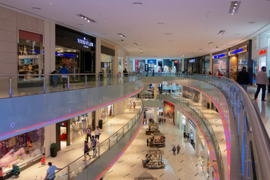 3. Dubai Mall, Downtown Dubai