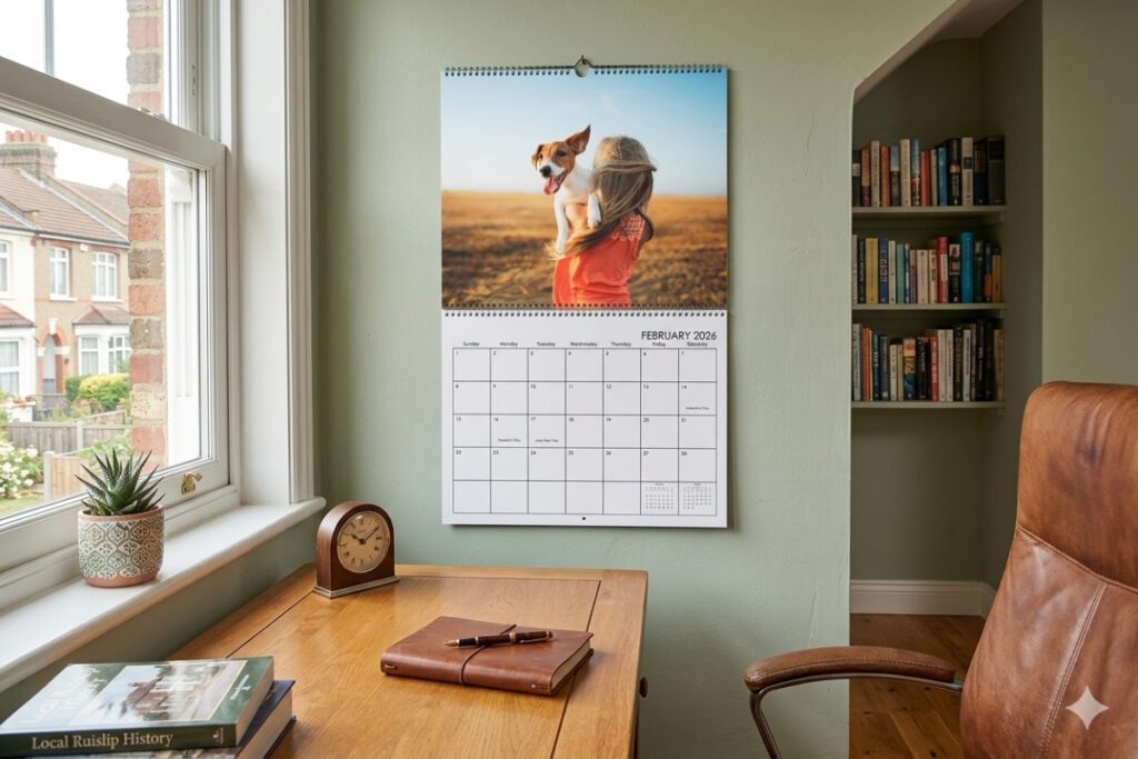 1. Personalised 2027 Wall Calendar (A4 Classic, XL, Square and More) – Best For a Christmas Gift That Organises the Entire Year of 2027