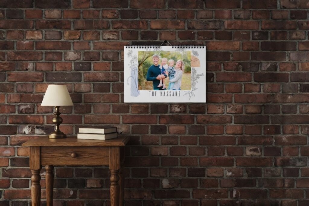 3. Personalised 2027 Photo Calendar – Best For Daily Holiday Memories That Work Across the Year
