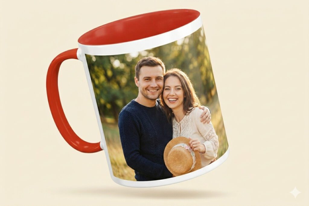 5. Personalised Photo Mug (6 Types Including Magic Heat-Reveal) – Best For a Christmas Stocking Gift With Daily-Use Value Throughout 2027