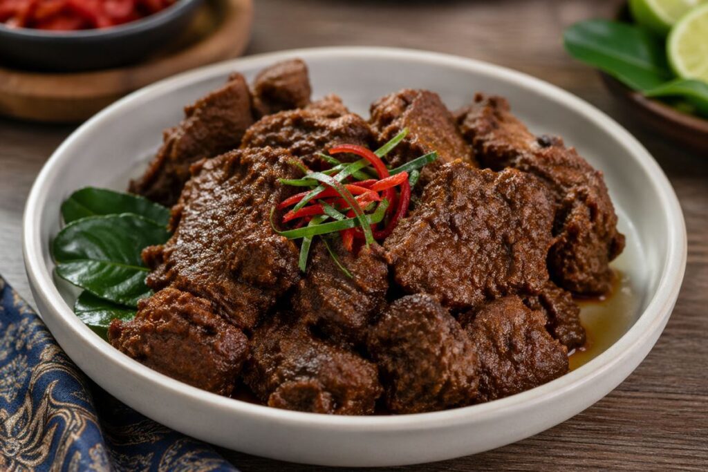6. Rendang (Sumatran “Steak”)