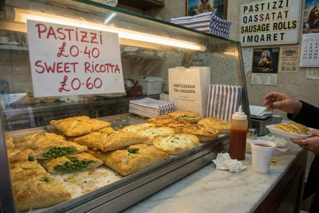 Street Food and Pastizzi Culture