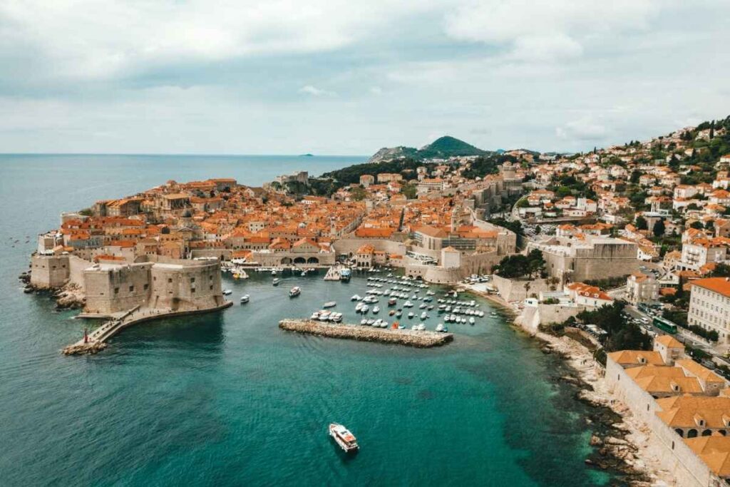 The Dubrovnik coast UNESCO listed Dubrovnik sits beside the Adriatic