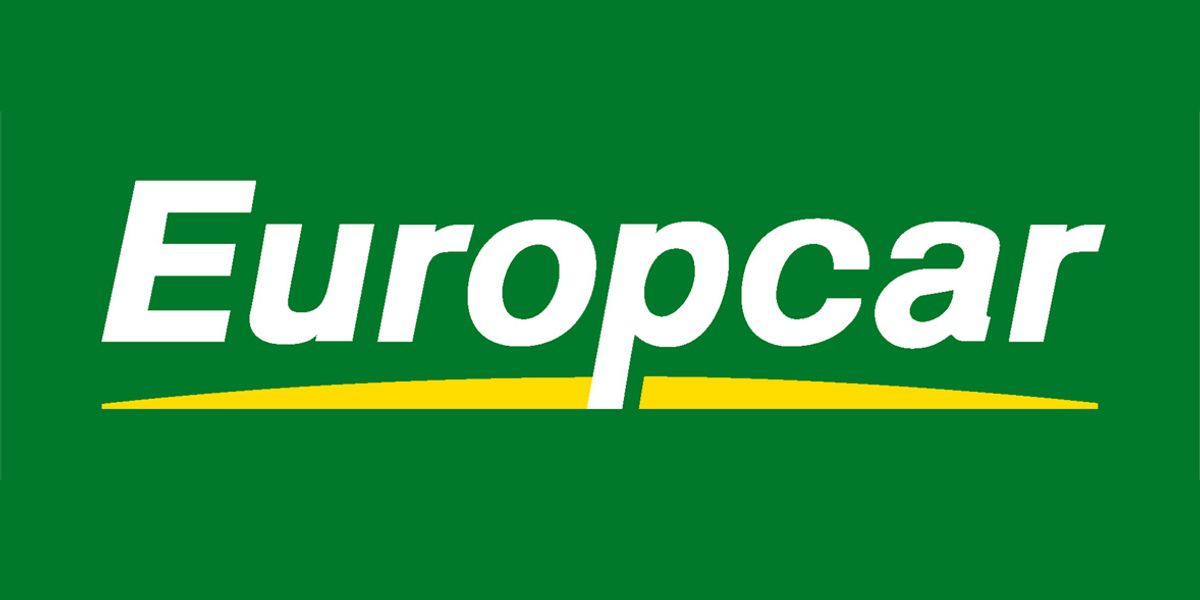 Europcar Car Hire vehicle at airport