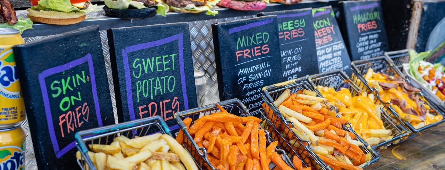 Incredible shopping destinations in London Borough Market stalls