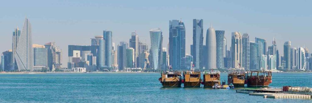 Doha travel guide shot of The Pearl-Qatar