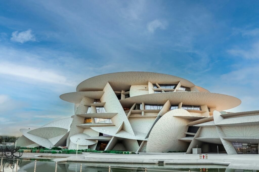 National Museum of Qatar desert rose Jean Nouvel architecture Doha 2026