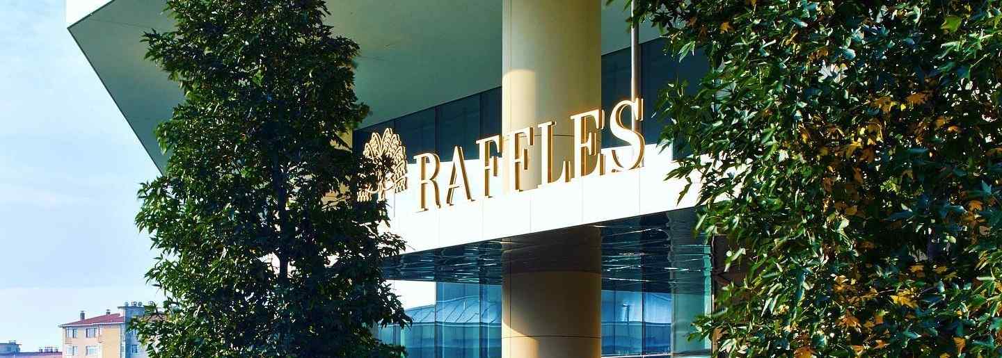 Raffles Istanbul luxury suite with Bosphorus view