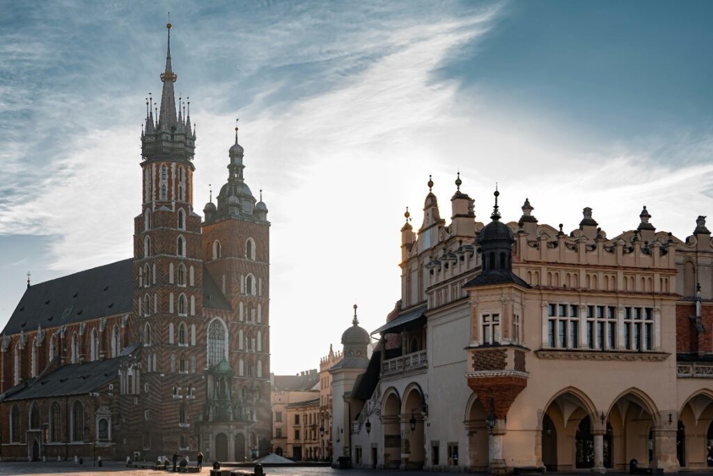 Warsaw Old Town Stare Miasto Market Square colourful houses rebuilt Poland 2026