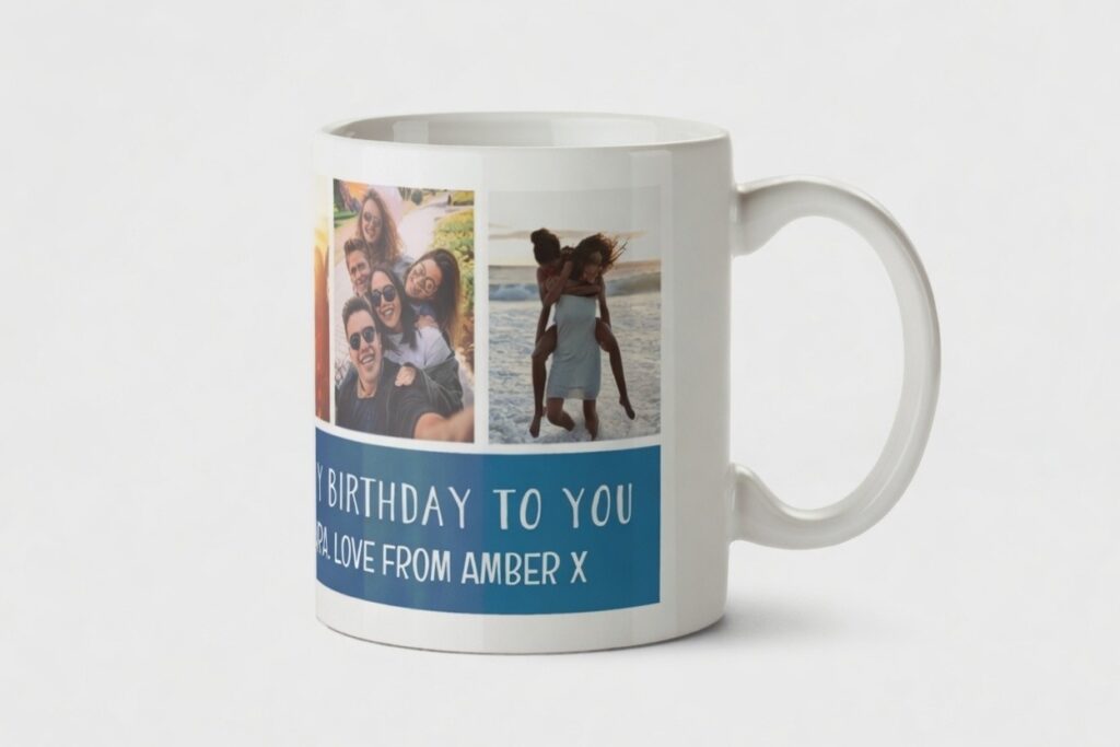 1. Personalised Birthday Photo Mug (Portrait, Duo, Trio, Heat-Reveal & 7-Photo Collage) – Best For a Daily-Use Birthday Gift With Multi-Photo Storytelling