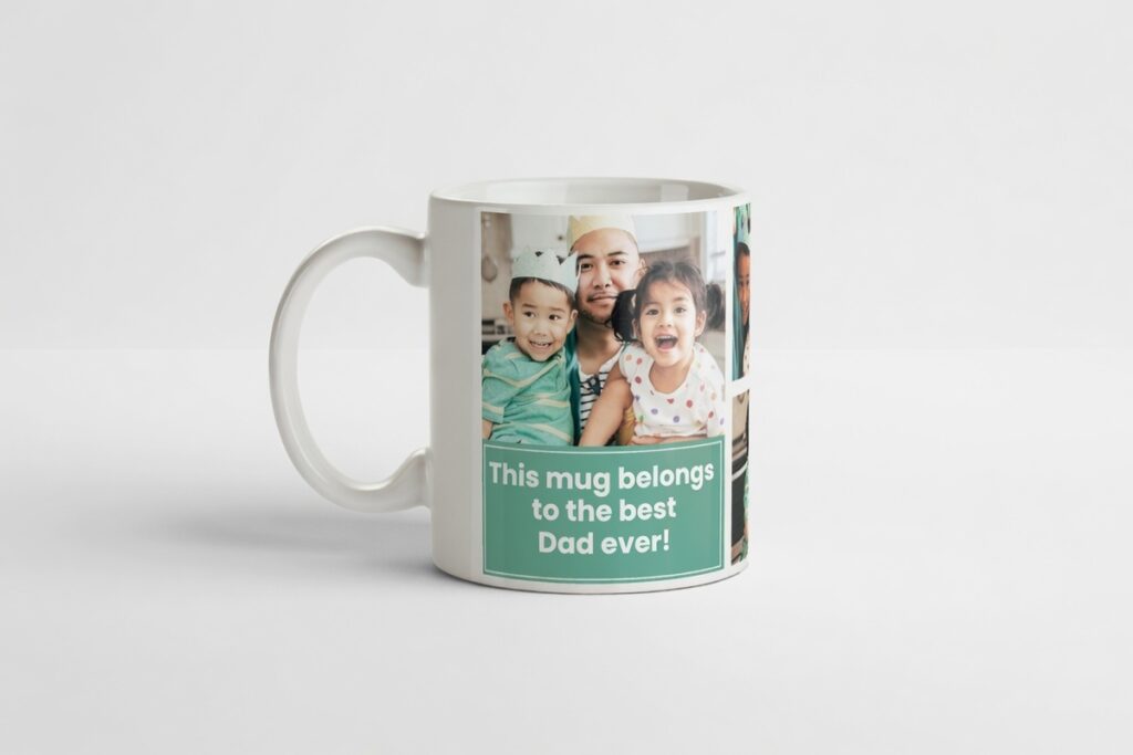 1. Personalised Father's Day Photo Mug (Portrait, Duo, Trio & Heat-Reveal) – Best For a Daily-Use Gift Dad Will Actually Notice Every Morning