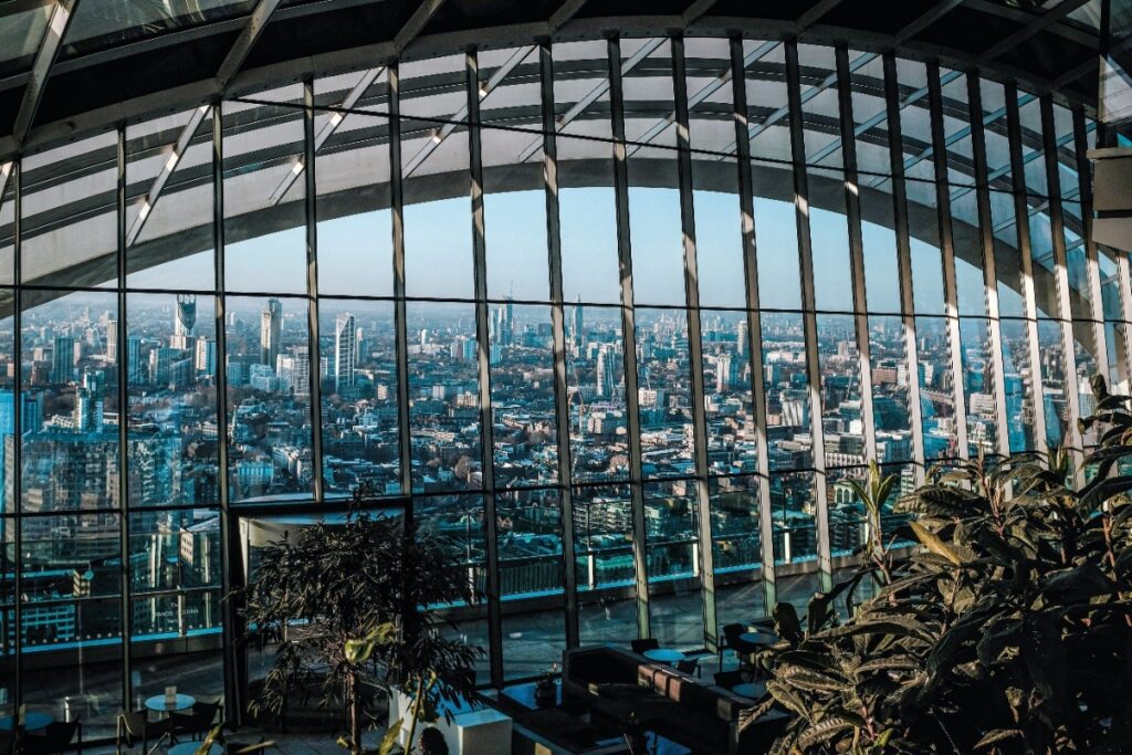 11. Sky Garden — City of London (booking required)