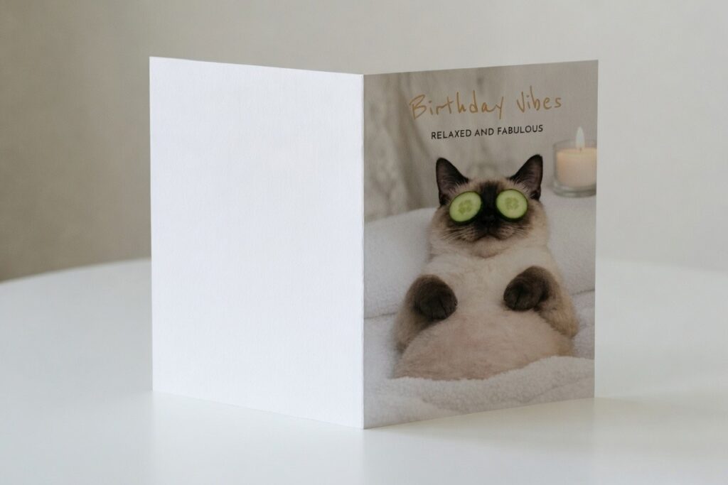 2. Personalised Birthday Photo Upload Card – Best For a First-Impression Opening That Makes the Gift Feel Complete
