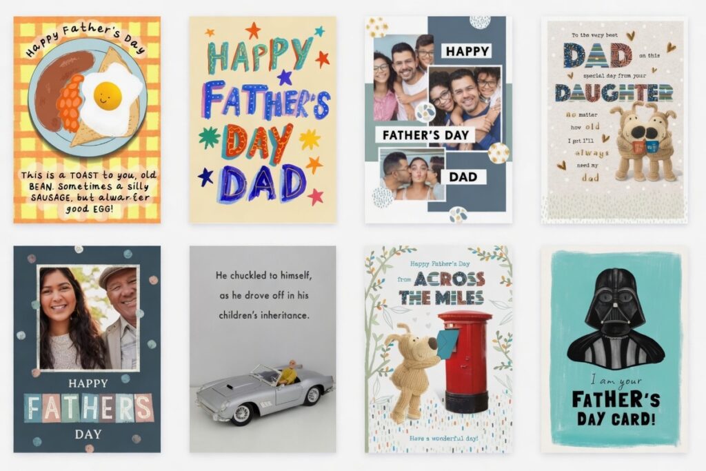 2. Personalised Father's Day Photo Upload Card – Best For a Meaningful Opening Statement That Sets Up Every Other Gift