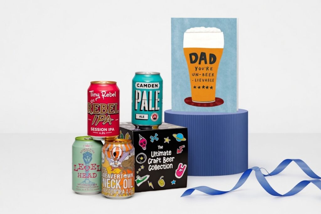 3. Father's Day Card + Gift Bundle (Card Included Free With Gift Order) – Best For Maximum Value at Minimum Effort