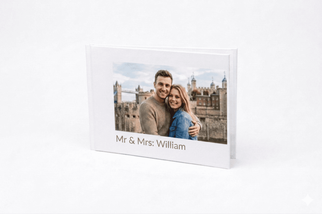 3. Hardcover Photo Book (2026 Year in Review) – Best For a Christmas Gift That Closes the Year With a Physical Family Archive