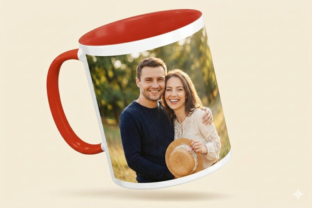 5. Personalised Photo Mug (6 Types Including Magic Heat-Reveal) – Best For a Christmas Stocking Gift With Daily-Use Value Throughout 2027