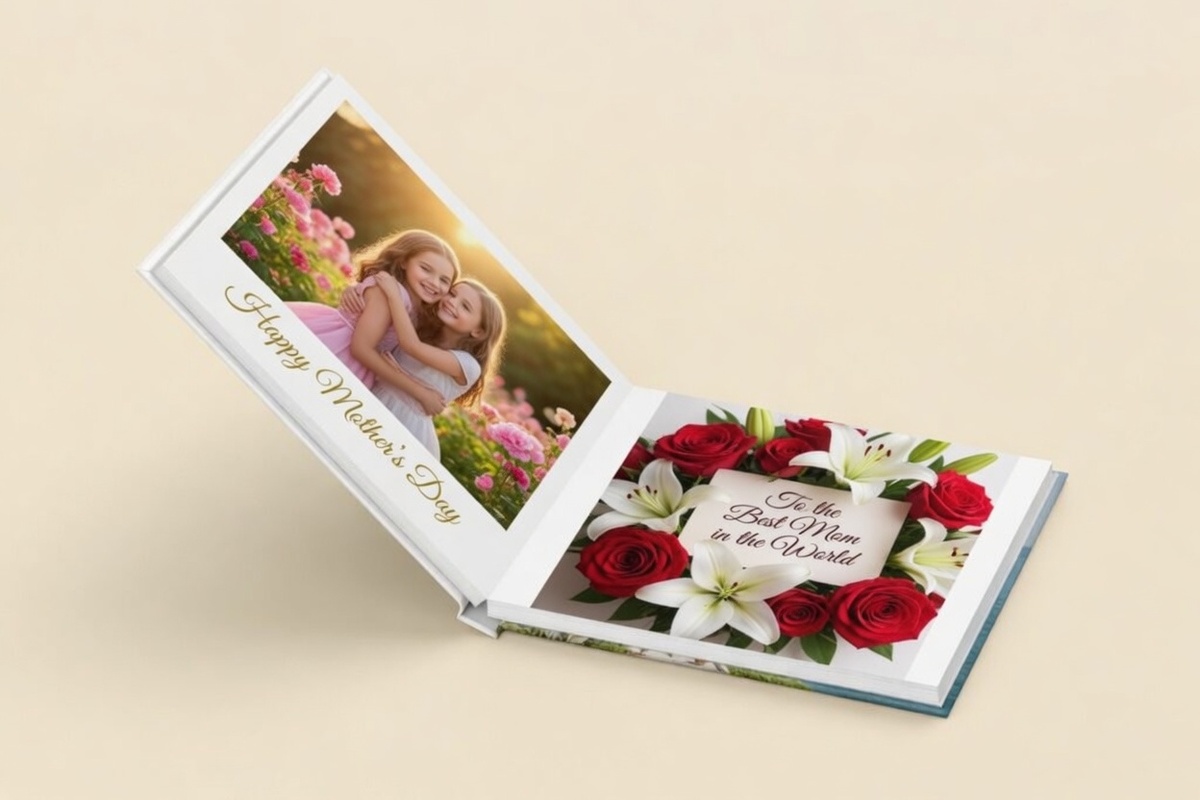 Mixbook - 2. Premium Layflat Photo Book – Best For Seamless Panoramic Spreads and Archival-Quality Pages