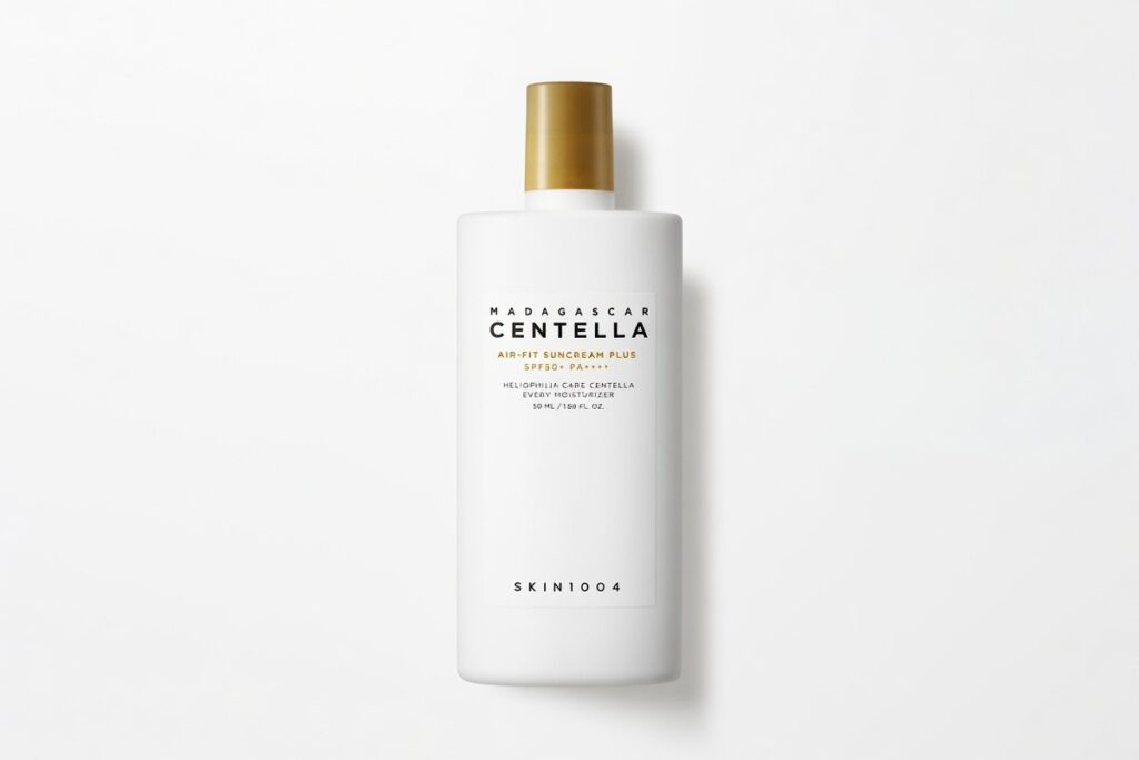 4. Skin1004 Madagascar Centella Air-Fit Suncream Plus SPF50+ PA++++ — Best Budget Mineral SPF for Oily and Combination Skin Travellers